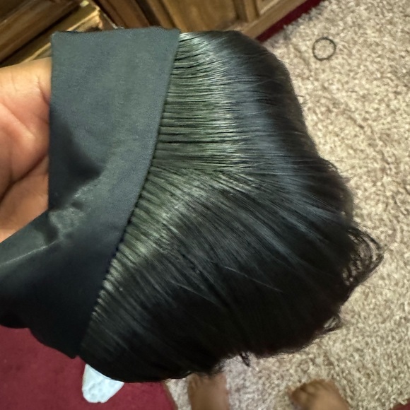 26 inch straight headband wig synthetic and head resistant - Picture 4 of 5